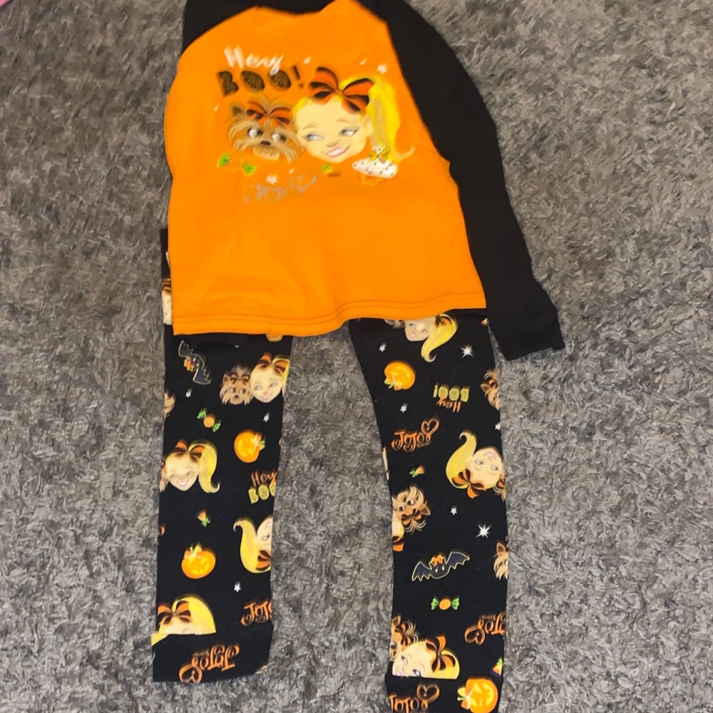 Nickelodeon Kids Halloween Set - Orange and Black